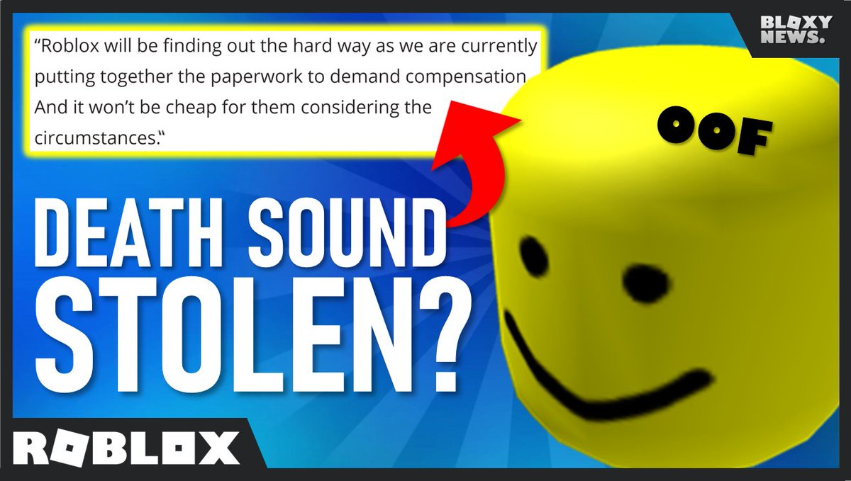 Bloxy News On Twitter A Lot Of You May Have Recently Seen Some Controversy Over The Roblox Death Sound Oof Being Stolen From Another Game And Person Tommytallarico In My Newest Video - roblox oof death sound