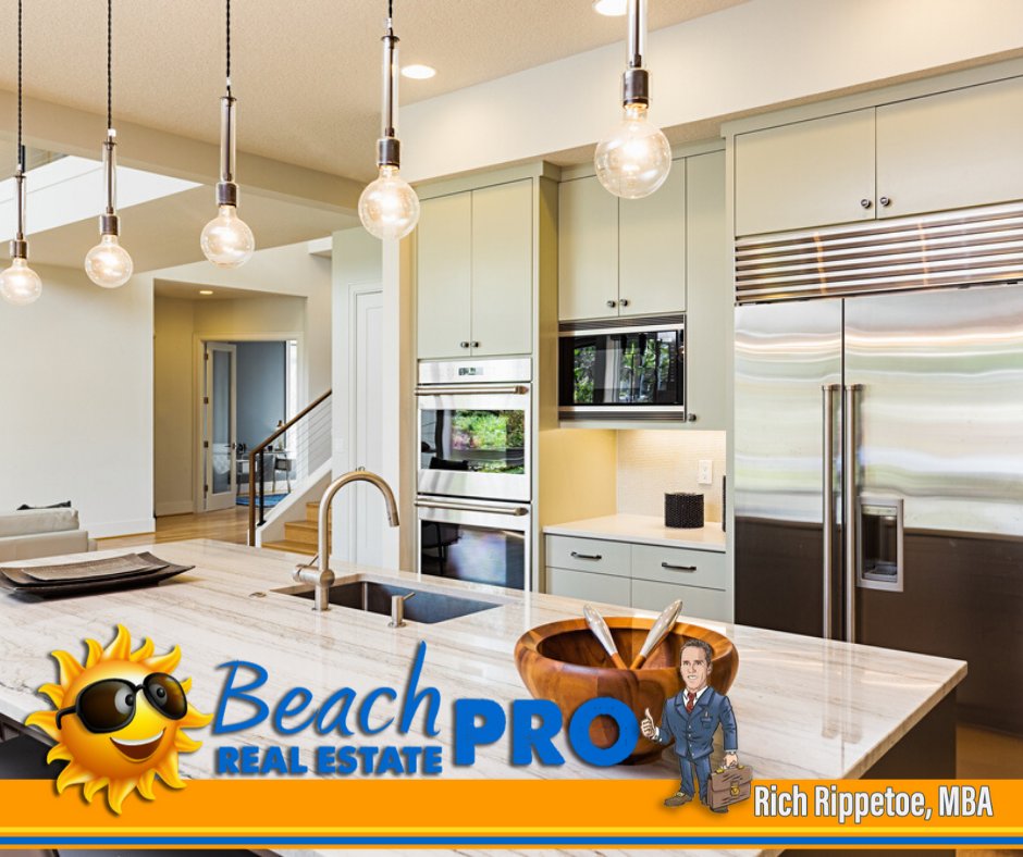 RRippetoe's tweet image. 2020 HOME TRENDS
Conversation islands are a big deal right now. Kitchens are a great place to gather, so having a large island where people can gather and talk is a great addition. Remodeling your Florida home this year?

BeachRealEstatePro.com
#HomeStyle #2020HomeTrends