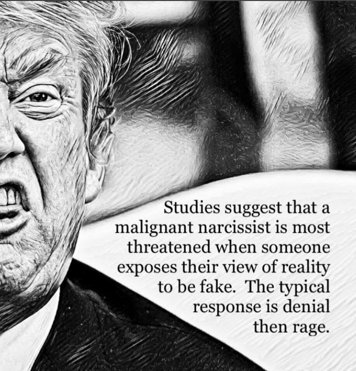 amriana's tweet photo. @duty2warn " denial then rage......"
#Dangerous45 https://t.co/nSMFQTln4g