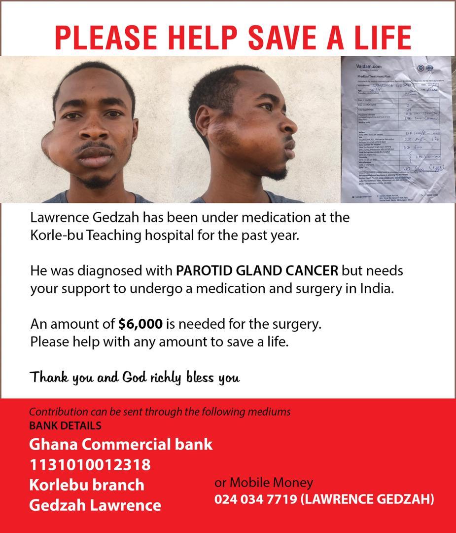 sosoo_matilda's tweet photo. Let's help save a life... #savelawrence God bless you.... 😇🙏😥 retweet and hashtag so it spreads across... Let's help Lawrence guys... https://t.co/sGcjQdDWxl