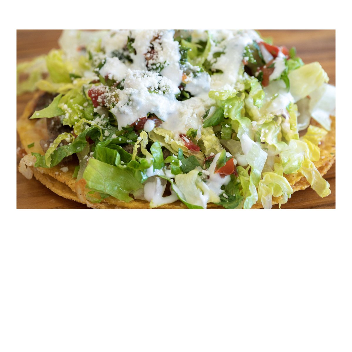 RBTacos's tweet photo. Some say it belongs in an art museum.
We call it - The Tostada
.
#taco #quesadilla #burrito #nachos #goodmexican #seattle #rbtacos #horchata #tortilla #veggiemix #mexicanfood #beef #chicken #bacon #pork #steak #carnitas #lunch #dinner #beer #football #seahawks #nfl #gameday https://t.co/Z8jOPRi9Ay