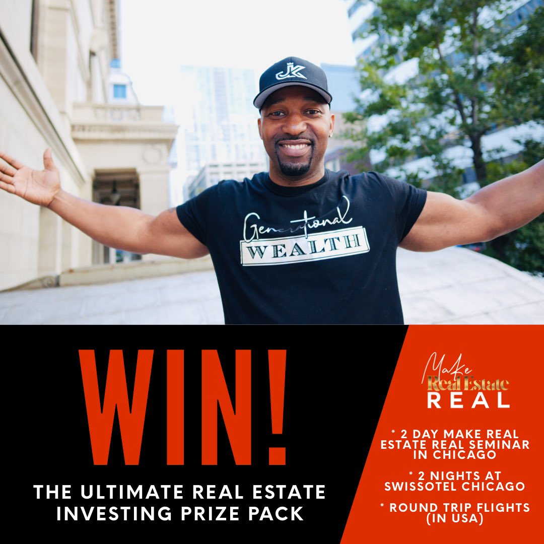 Jemal King On Twitter Competition Time Win The Ultimate Real Estate Investor Experience 5 000 Prize Pack Give Away Simply Click The Link Https T Co Wxz86omwsl And Follow The Instructions On The