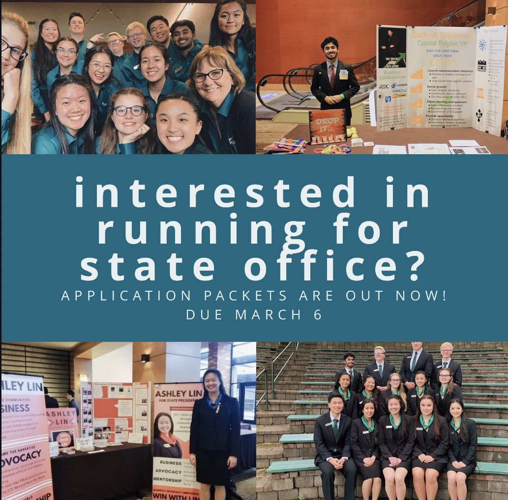 wafbla's tweet photo. If you are interested in running for state office, the application packets are on the wafbla website. Final applications are due March 6, so make sure to get a head start. https://t.co/v83bIWEFKp