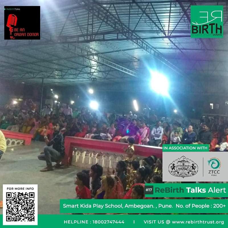 RebirthTrust's tweet image. #ReBirthTalksAlert

Session :
Date : 04/01/20
Speaker : Indumathi Argi

Venue : Smart Kida Play School, Ambegoan. 

ReBirth Volunteer, Indumathi Argi, with all enthusiasm delivering the Organ Donation Presentation at the Annual Day function of the School to the kids