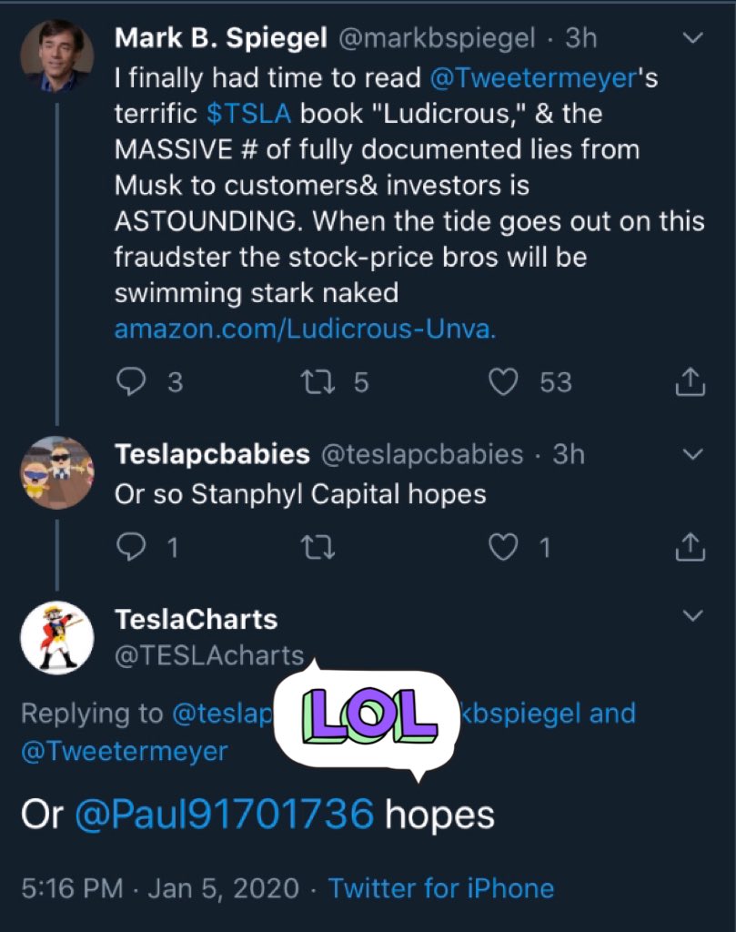 BarkMSmeagol's tweet photo. #ExplainBABYCharts #FraudWatch day 340
My robotaxi-capable Model 3 is a total joy to drive every single day. Someone want to tell these poor #DumDums HW3 swaps began a while ago? 😂
Notice that #ToiletBoy doesn’t refute any of Ross’s claims 🤔
$TSLA
🥴🤡 $TSLAQ 🤡🥴 https://t.co/QK33FbecsU