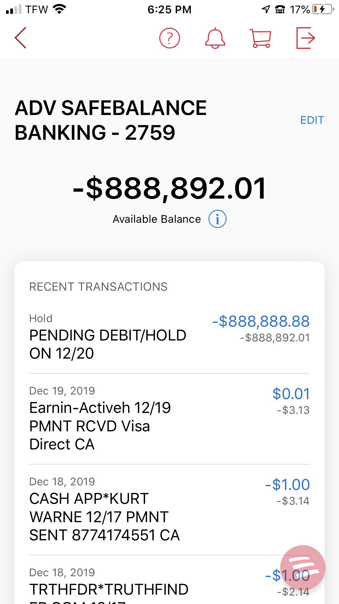 Like seriously WTF bank of America...well you got the number right, its that dam integer going in the wrong direction 🤦🏻‍♂️🙅🏻‍♂️💁🏻‍♂️ #bofa #bankofamerica #thuglife #puglife #fuckdapolice… https://t.co/zJxE1RWH5A… https://t.co/VzM3YTcp8u