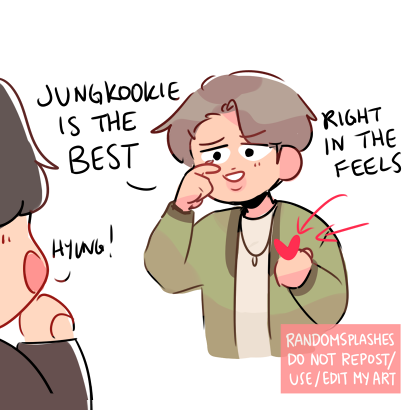 to jungkookie, namjoonie will always be 'rapmon-hyung' 

#btsfanart #BTS #JUNGKOOK #RM @BTS_twt 