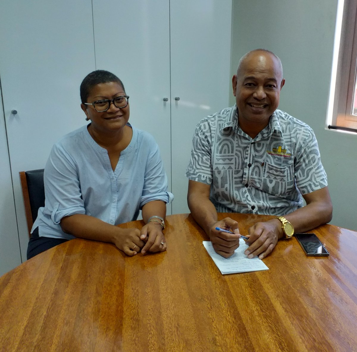 Started thr year with a courtsey call &amp; mtg with our Fiji mmbr, <a href="/fcef_fiji/">Fiji Commerce & Employers Federation</a> &amp; its new CEO, Kameli Batiweti who started last month. Collaboration is key going 4rd &amp; few initiatives id'd to work 2gether on, for both FCEF as well as the broader PIPSO membership. Watch this space !