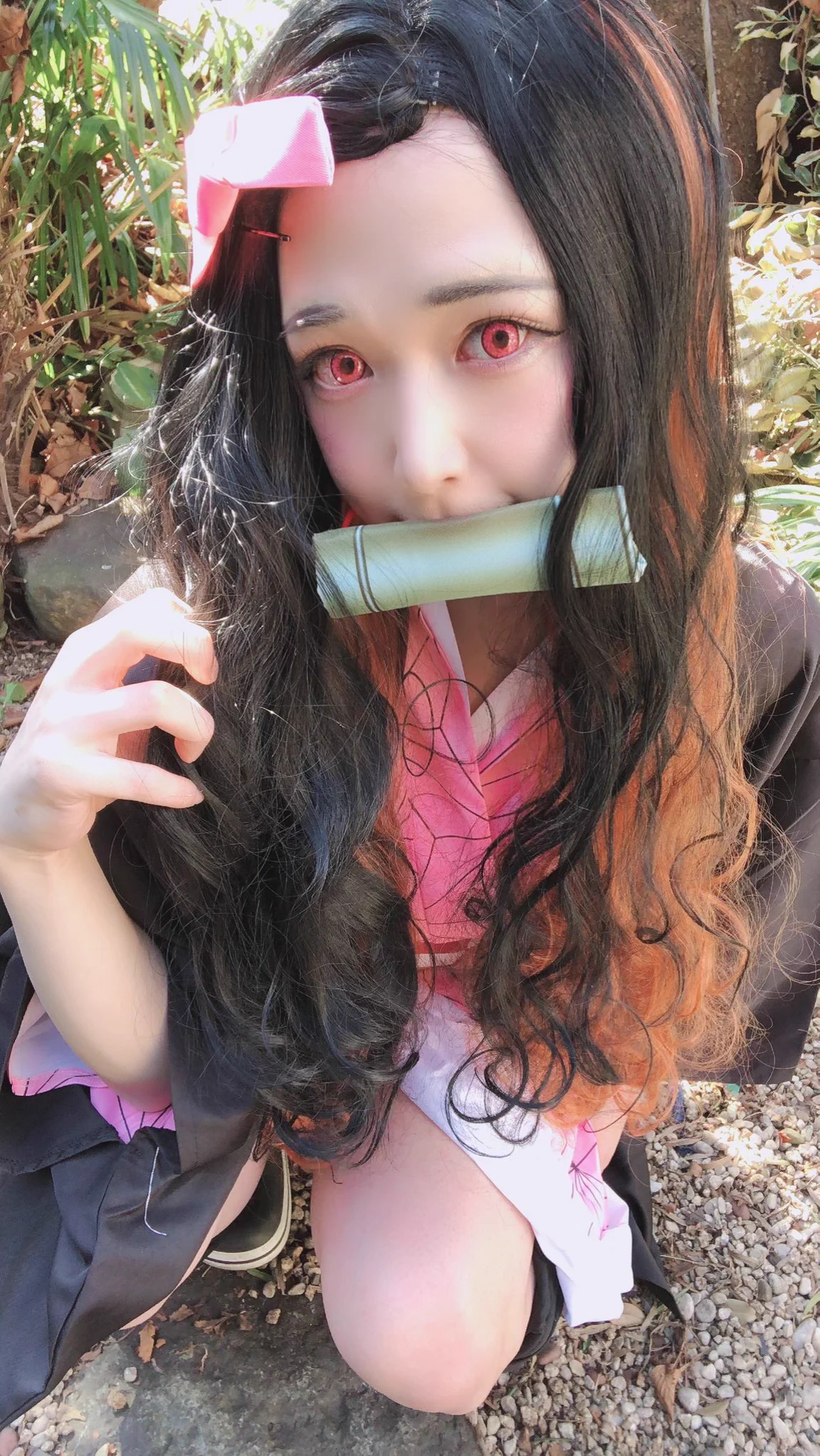 おじさんによる竈門禰豆子のコスプレが予想外の高クオリティｗｗｗｗ