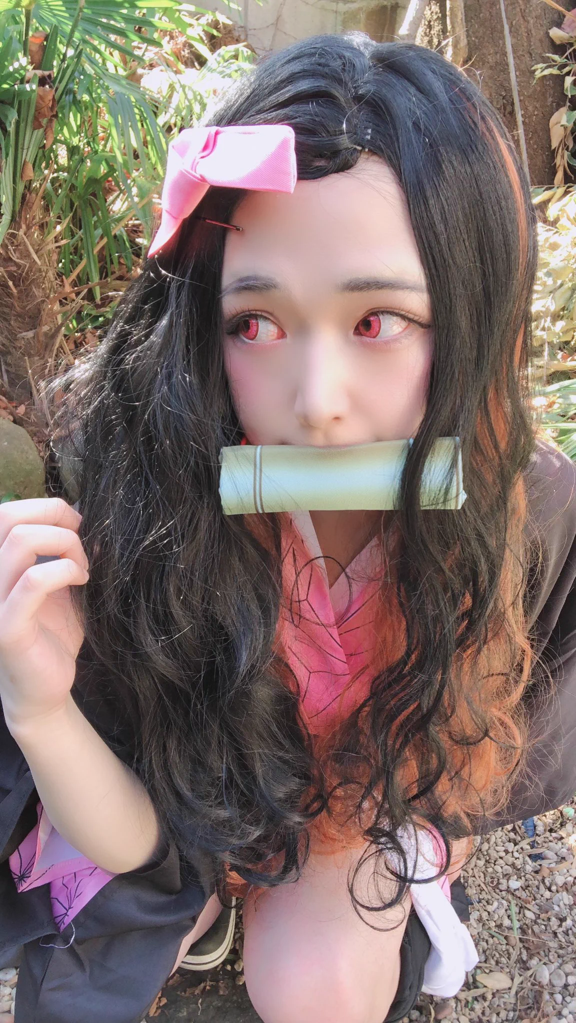 おじさんによる竈門禰豆子のコスプレが予想外の高クオリティｗｗｗｗ