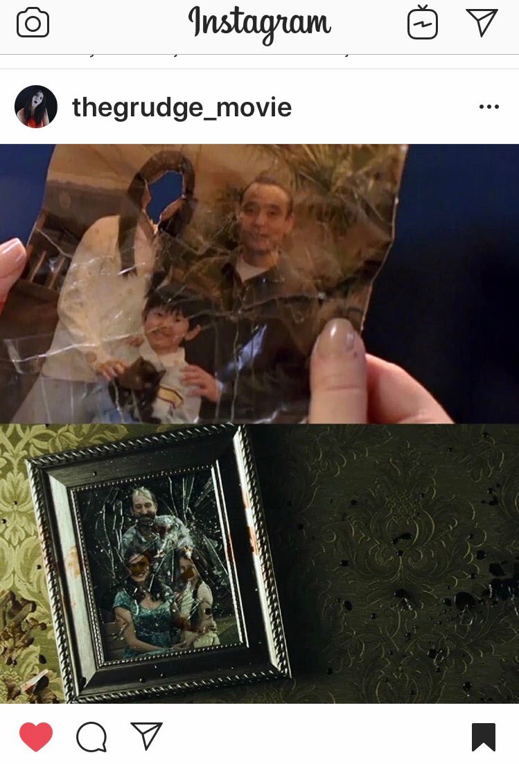 uptowndb's tweet photo. My other “happy” family...”The Grudge” in theatres now! https://t.co/flQAgVC56n