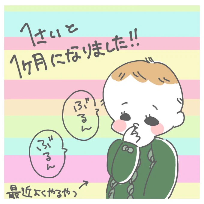 きぬ1歳と1ヶ月になりました🥰
#ちとせ育児 #育児日記 #育児漫画
#2018dec_baby 