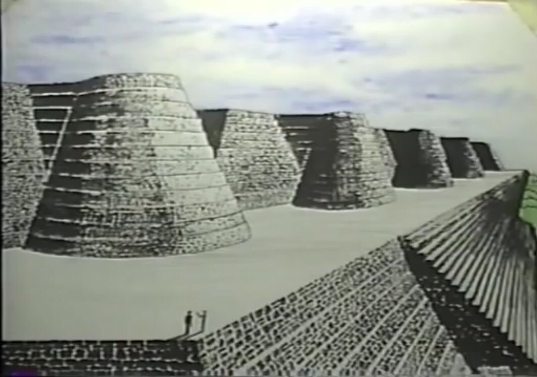 2 sets of Pyramids for the Giza VectorGV x 2 π = √VSGV/2R = exact radius of Stonehenge in feetGV x √15 = grid latitude of Stonehenge6 Pyramids make GVGV x 6 π gives the grid longitude of the world’s longest at Cholula Mexico