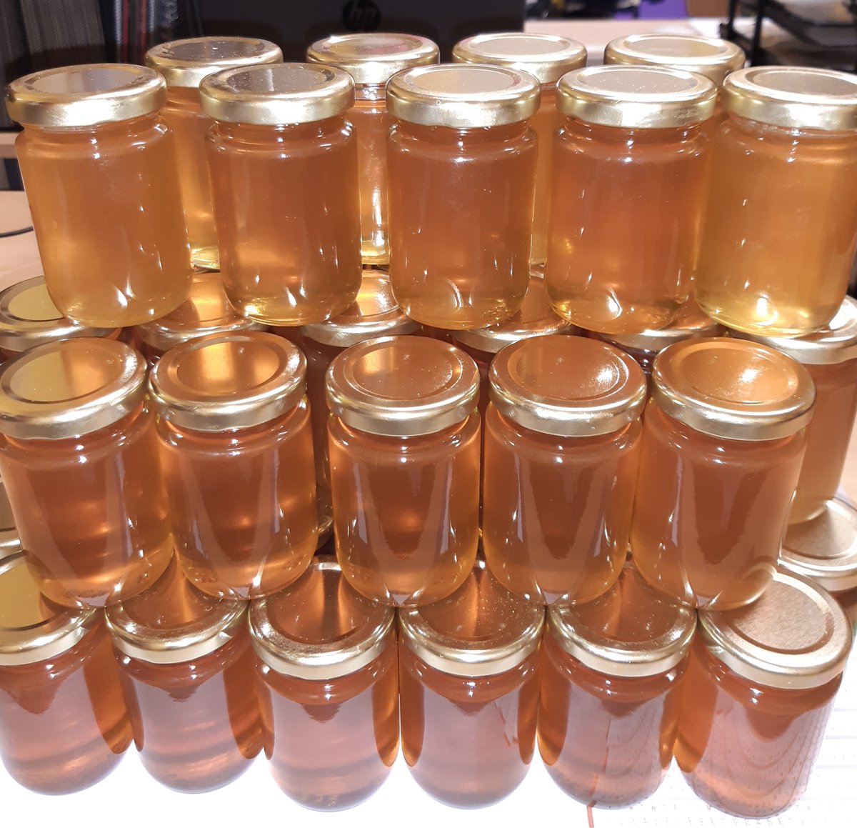 #bees #Cardiff #2019Harvest 
Our very own 'Bee Residents' on Floor 6B of the Royal Hotel have been busy, producing a cropper harvest of delicious golden nectar and honey. Little jars of delicious honey can be purchased by residents and visitors of the hotel.