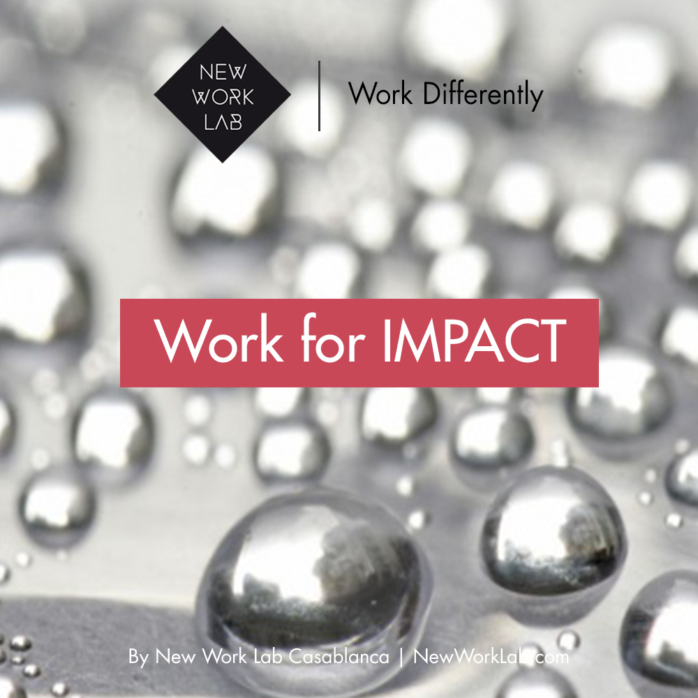 NewWorkLab's tweet image. Et toi, comment ton travail contribue tous les jours à créer un impact positif, citoyen, collectif ?
C'est une question que je me pose souvent et qui guide beaucoup ma réflexion. 
Make an Impact, Work for Impact
#Work_differently #newworklab #learn #impact #schoolofchanges