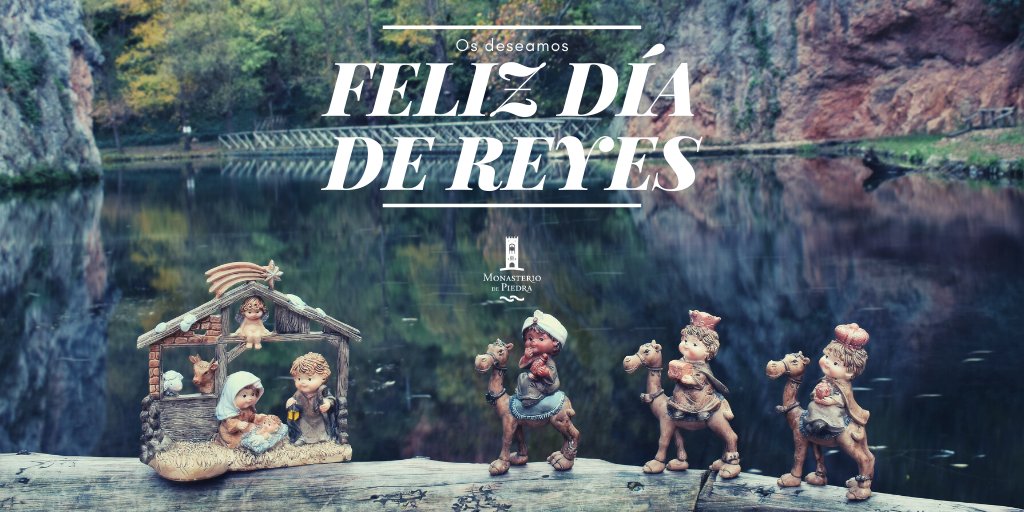La magia de la ilusión ¡Felices Reyes! 👑👑👑 #monasteriodepiedra #ReyesMagos