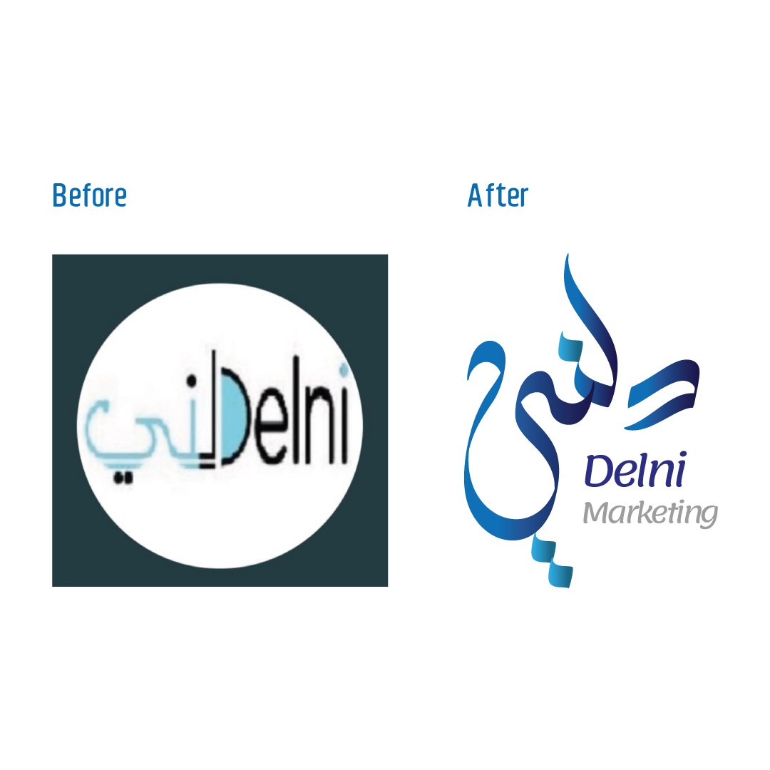 techopticbh's tweet photo. من أعمالنا|  خط عربي حر لشعار شركة دلني للتسويق
.
.
Our Calligraphy Logo Design project
Client: Delni Marketing
Sector: Application
@delni_ksa
.
.
TechOptic
exceed your imagination 😉 
Mob.: 36322188
Email : info@techoptic.co 
Address: Building 2373, Road 2831, Block 428 https://t.co/3xvPXO2iKz