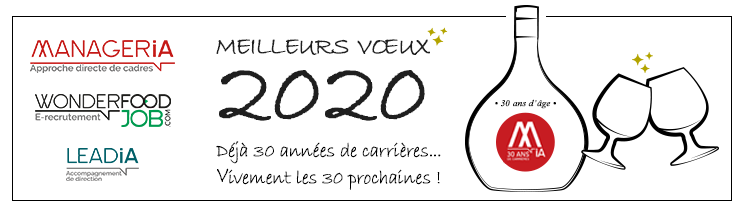 ManageriA's tweet photo. Avec @Wonderfoodjob nous vous présentons nos #MeilleursVoeux pour cette nouvelle année ! 
#Agroalimentaire #Emploi #Recrutement https://t.co/Dai3xaf7dG