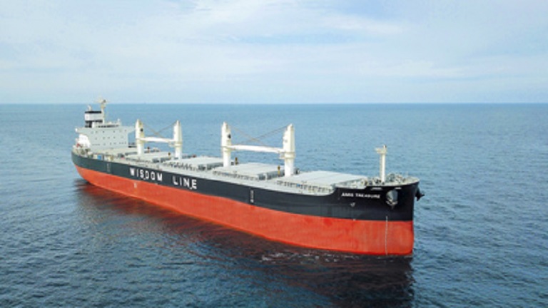 SvetlanaModeva's tweet photo. Kawasaki Heavy Industries delivers bulk carrier Amis Treasure
https://t.co/OaIeb0bq7f #KawasakiHeavyIndustries #AmisTreasure #BulkCarrier #TrobianWisdom #DACKS https://t.co/rQkuBEFdI8