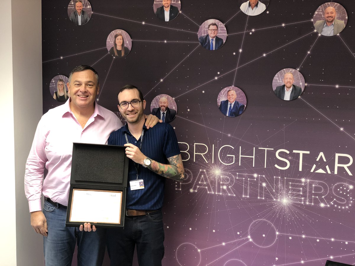 Congratulations to Steve Watts from our <a href="/BrightstarSTL/">Brightstar STL</a> team on 5 years service! #BrightstarPartner