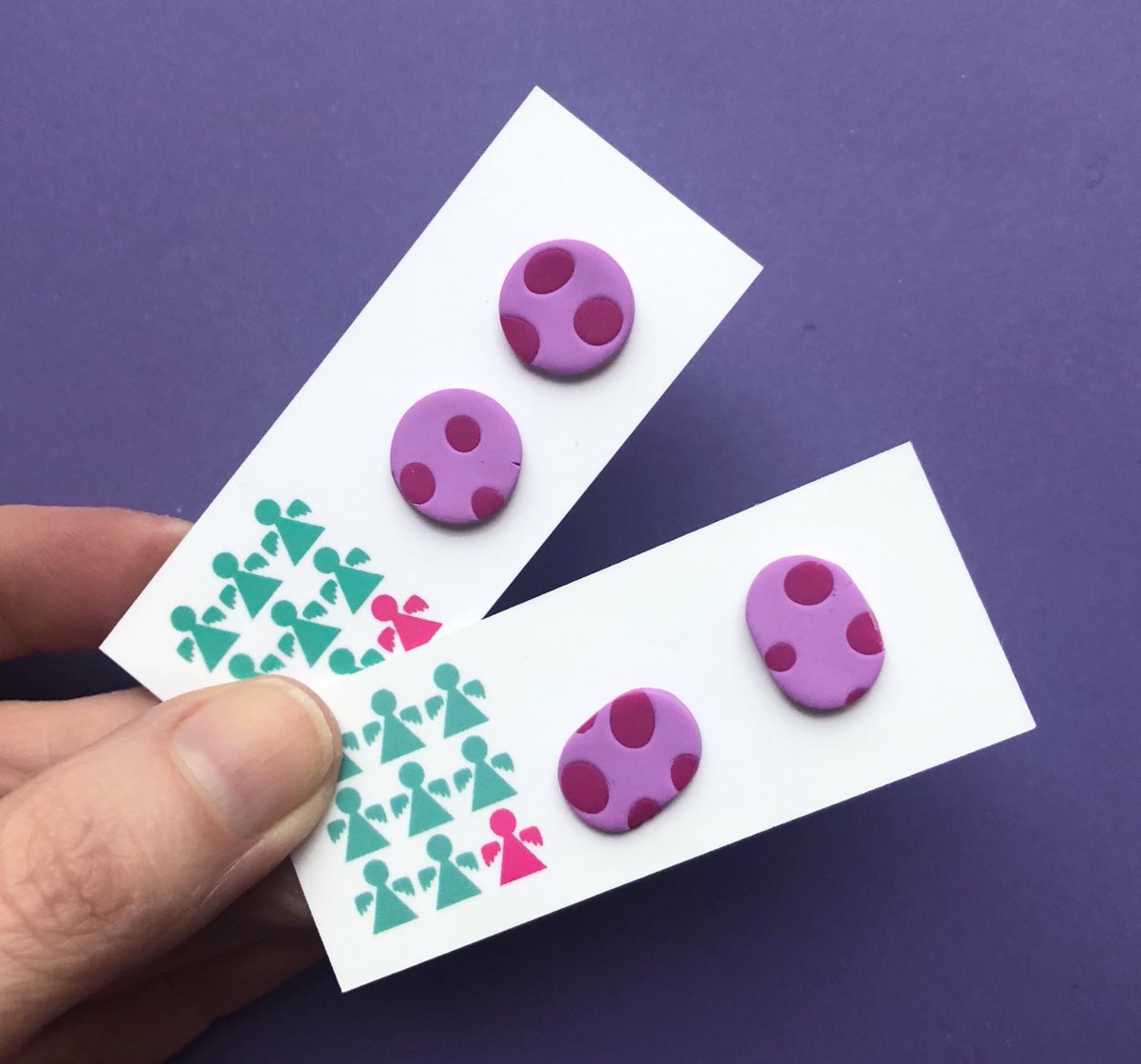 Nine9Angels's tweet image. Day 6 of @FADDundee D O T T Y!! #fadd2020 #handmade #januarychallenge #nineangels