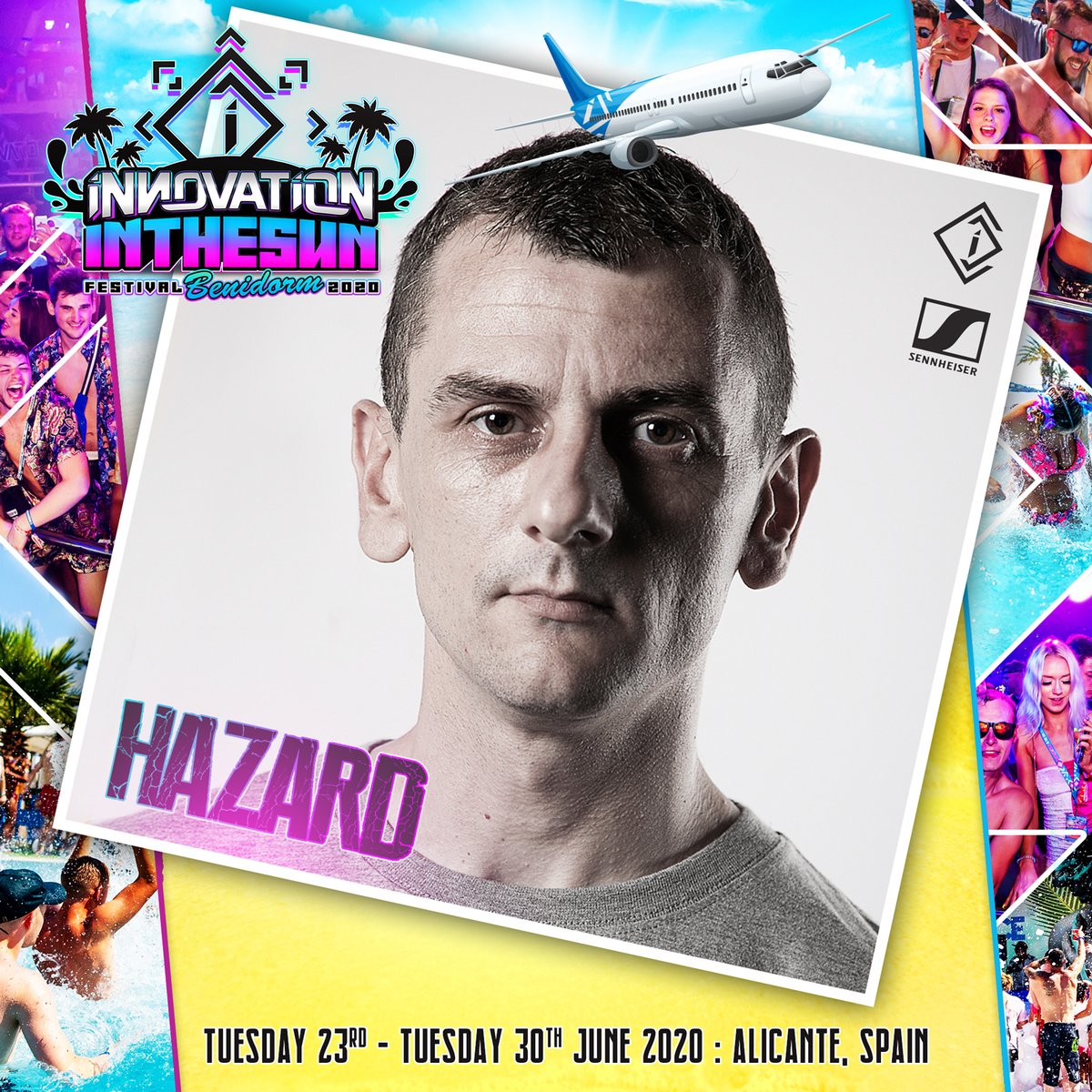 innovationdnb's tweet photo. Another huge name added to the line up.... @djhazard_playaz will be at #InnoInTheSun βοΈ
https://t.co/dL3wYJDc0a https://t.co/cSz2B4psMg
