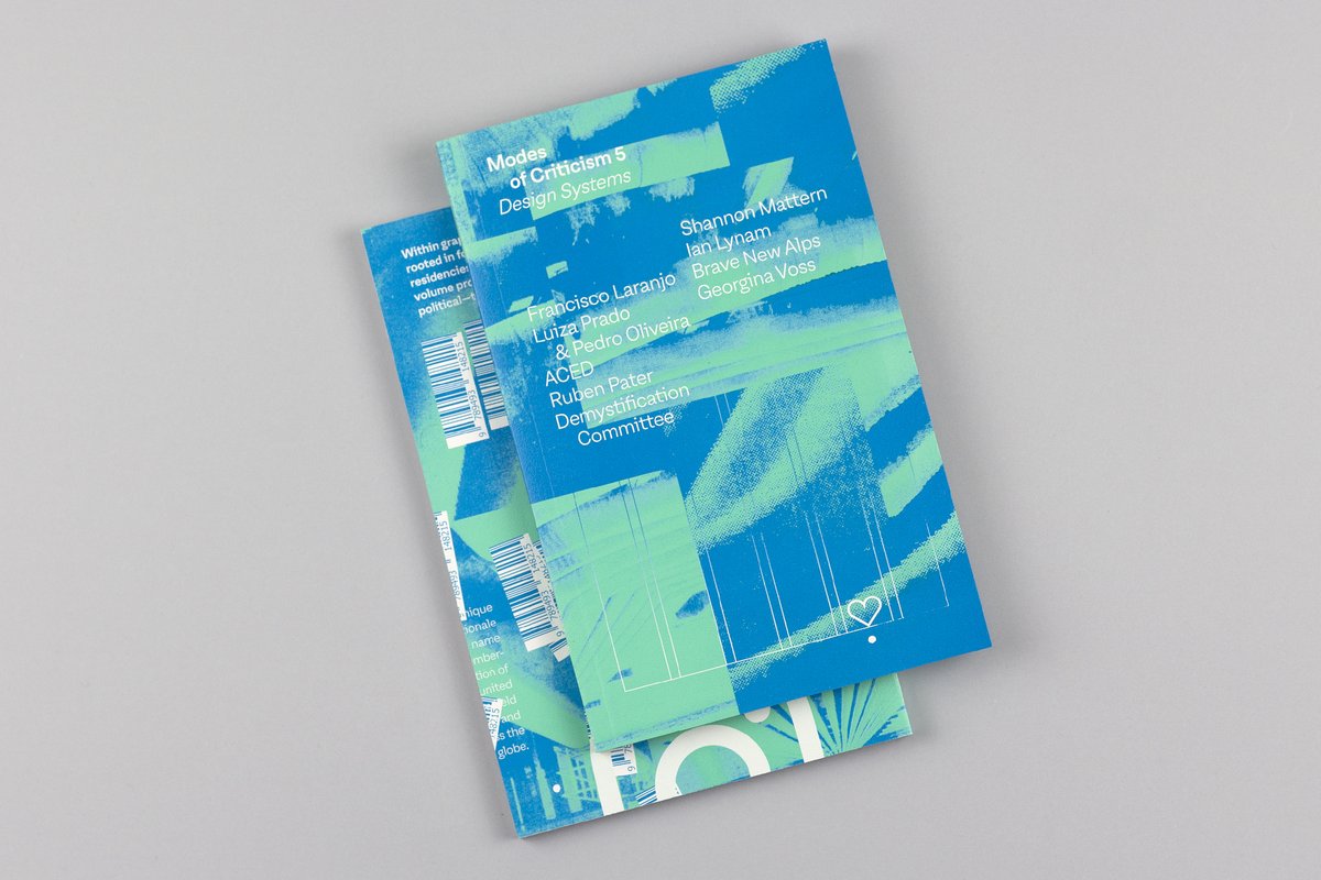 'Modes of Criticism 5 – Design Systems': an overview. bit.ly/2MZX1Hn