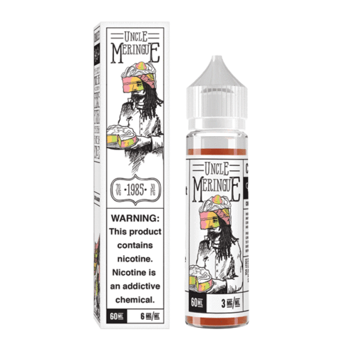 vapemart2's tweet photo. Uncle Meringue himself is here and he comes bearing gifts! Rainbow sherbert meringue pie that is bursting with fruity, sugary, sweet goodness.  https://t.co/TRGUNro5Dh #BuyELiquidNZ #NicotineVapeJuiceNZ https://t.co/PCgAiaiaUn