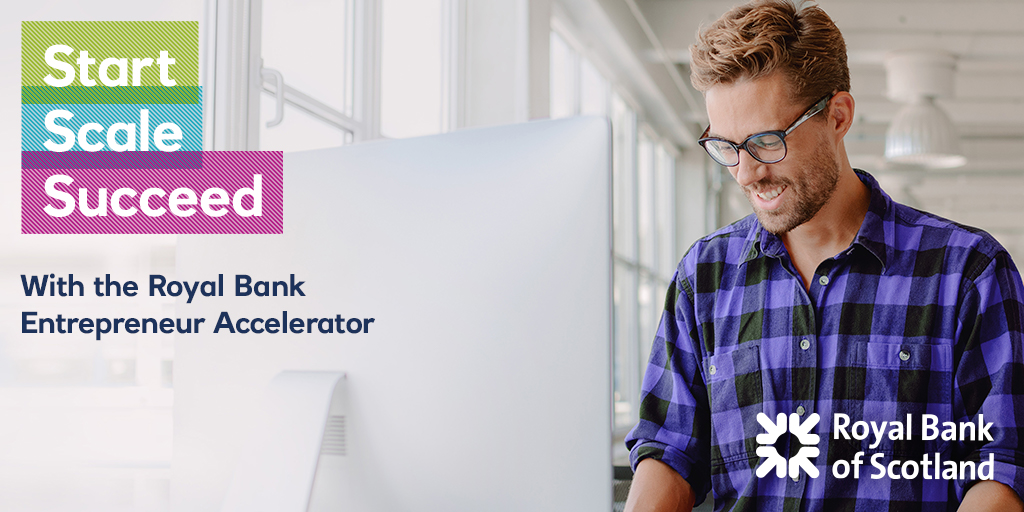 🌟New Year, New You!🌟

Why not scale-up your start-up with the fully-funded Royal Bank Entrepreneur Accelerator?

✅ 1:1 coaching
✅ Access to legal &amp; tech advice from our partners
✅ Bespoke events

Apply now &amp; you could #PowerUp your business ow.ly/u9Sp50xNQPg