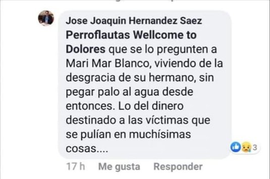 ramonsimonRS's tweet photo. El Alcalde de Dolores (Alicante) insultando a @MariMarBlanco_  para justificar los pactos de Pedro Sanchez. @populares https://t.co/JFh28L8ERS
