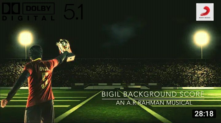 NandhaK48583607's tweet photo. Bigil Offcial Full Background Score 5.1 Audio
๐๐๐๐๐
https://t.co/e4B74KQAGG
#Bigil #Master #Thalapathyvijay #Pongal2020 #Vijay #MasterNextUpdateOnPongal #BigilOnSunTV #Vijay #MasterFirstLook #MasterSL #HBDARRahman #HBDARR53 https://t.co/pWCTHBgG4z