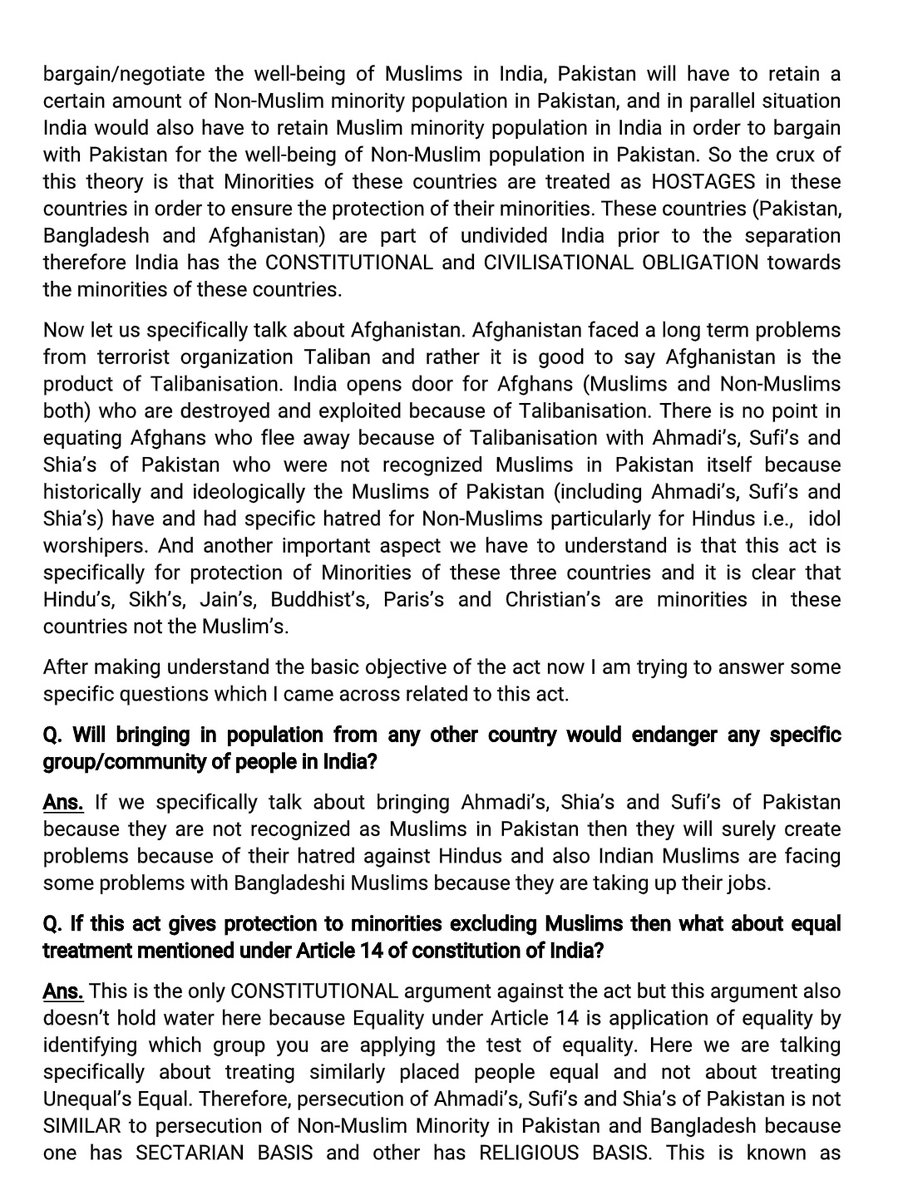 anuj09as's tweet photo. CAA & NRC explained with related queries thus read it and share to understand what the CAA mean to country ... #CAA_NRC #CAASupport #as09 #IndiaSupportsCAA https://t.co/drPYx0WgUG