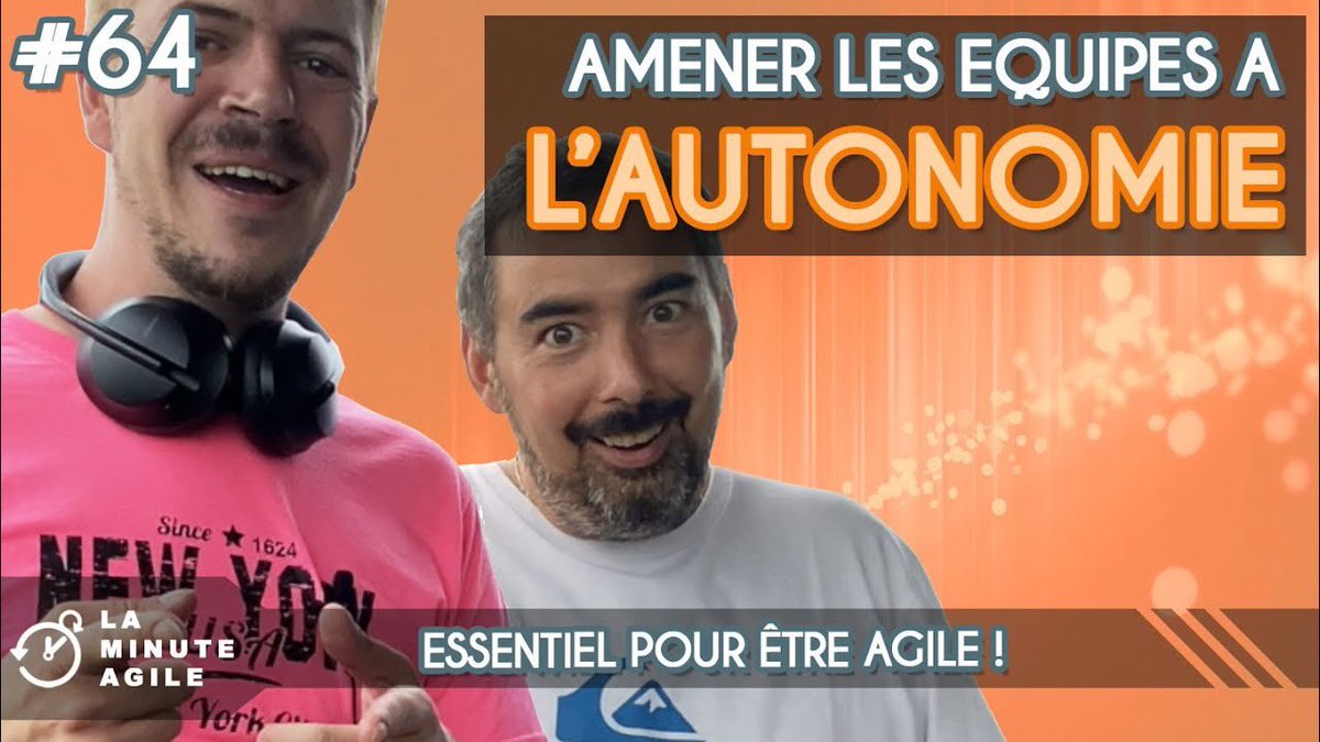 myagilepartner's tweet photo. https://t.co/LaNEayjXJx
Amener les équipes à l’autonomie avec @yannickameur d’@agiletribu 👍 Bien comprendre le terme et nos conseils 😀😇
#scrum #agile #equipeagile #autonomie #mindsetagile #featureteam https://t.co/0Vr8KIOeWY