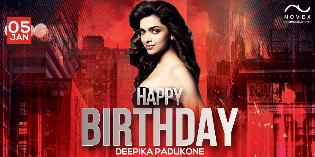 Happy Birthday to the most gorgeous actress of Bollywood - Deepika Padukone   