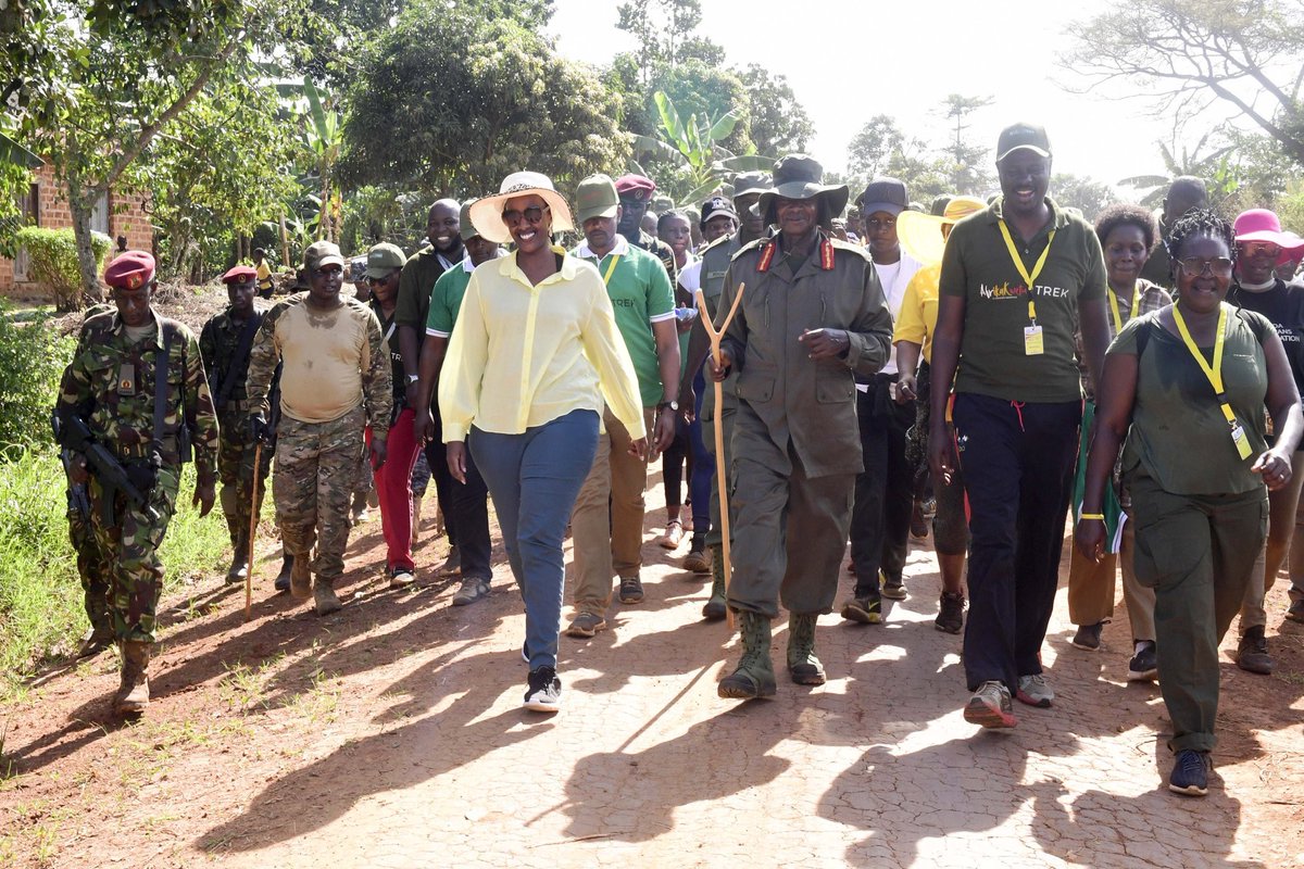 jkwasikye's tweet image. Commander1 RO.0001 #StaminaDaddy @KagutaMuseveni is off for the day3 of #M7Trek. 

#AfricaKwetu