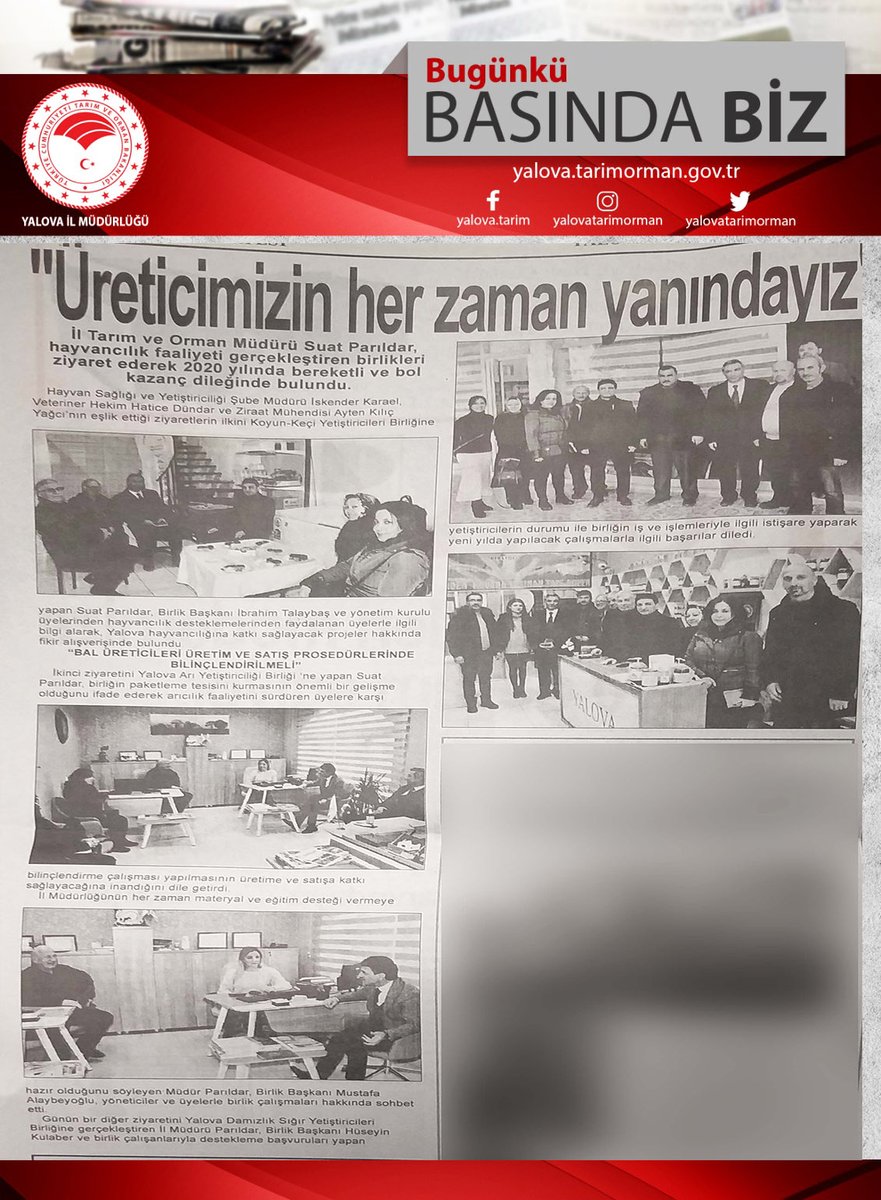 Yalova İl Tarım ve Orman Müdürlüğü (@yalovatarim) on Twitter photo 