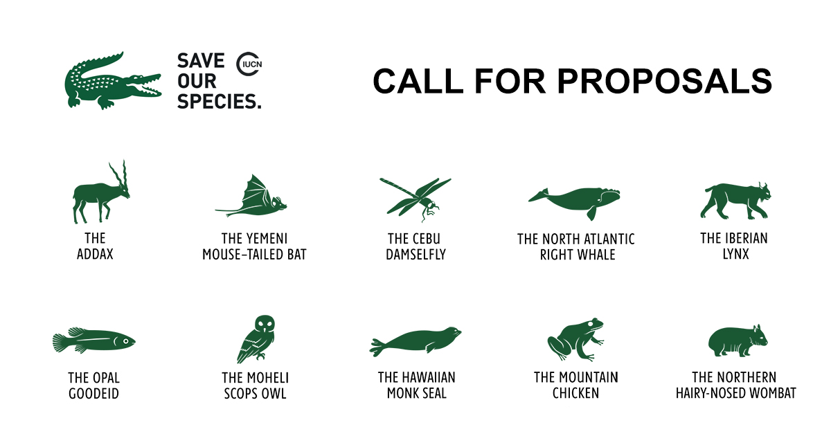 lacoste save our species campaign