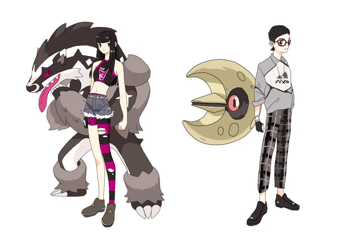 ソード・シールド
各ジムユニフォーム&amp;主人公&amp;ポケモン
(作中にない装備もあります) 