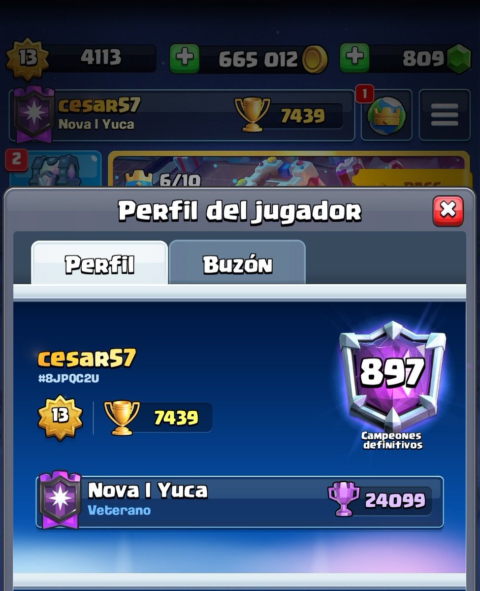 Así terminamos esta temporada +7400 en mi cuenta 2 7100 y 1 en 7000 guenas noches gracias por el coush primo (<a href="/OmarOZx/">عُمر</a> )
