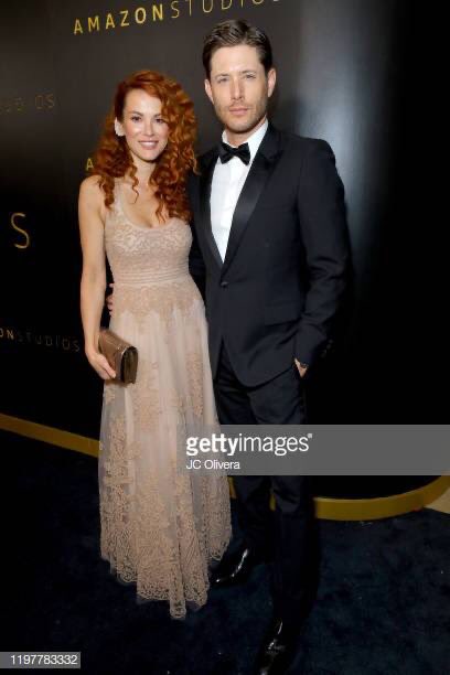 Jensen  and Danneel at The Golden Globe #thegoldenglobes