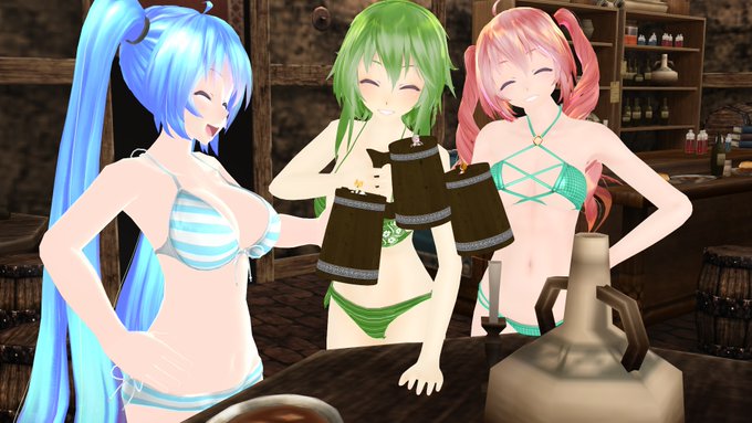 Here's March for the #vore calendar. Again, feel free to download these ladies enjoying a strong drink<a href="/tag/vore"class="tags">#vore</a>