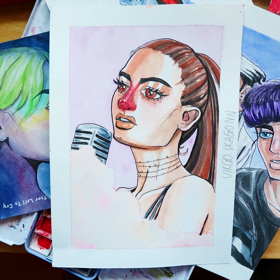 Ariana Grande Ariana Grande Arianagrande Arianagrandedrawing Arianagrandefan Arianagrandestyle Arianagrandeart Arianagrandefanart Illustrationart Illustration Characterdesign アリアナ グランデ アリアナグランデ イラスト