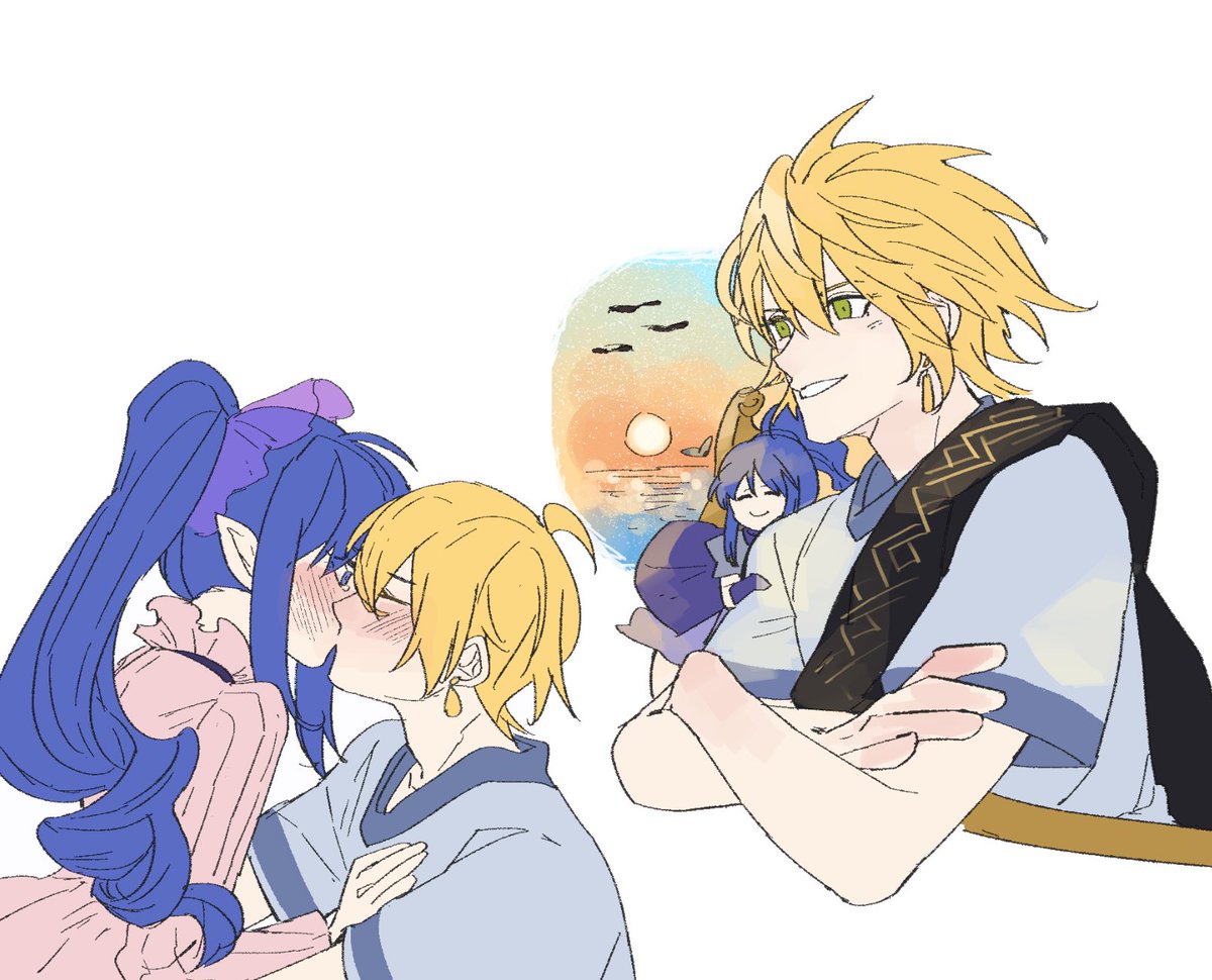Fgo イアソンとメディア ひさぎのイラスト Fgo イアソンとメディア ひさぎのイラスト