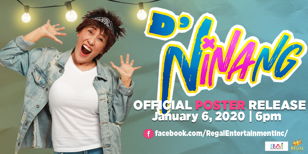 RegalFilms's tweet photo. Dahil love ka ni Ninang, mamaya na ang #DNinangOfficialPoster release ☺️ 

Abangan sa Regal Entertainment social media accounts! 🤗

Abangan ang #DNinang sa mga sinehan sa January 22, 2020! Handog ng Regal Multimedia

Directed by GB Sampedro. 🎥 https://t.co/sozVFzX0P5
