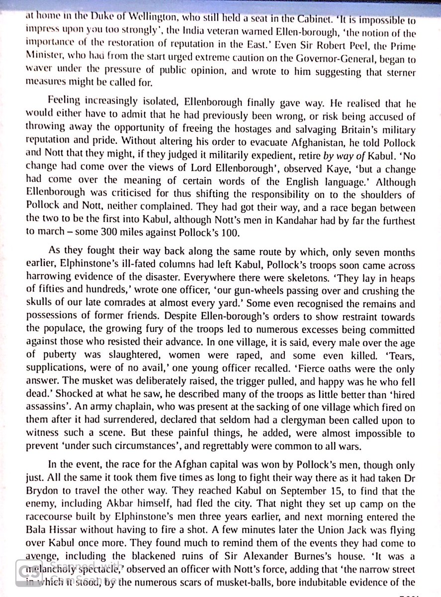 The British wreaked a terrible vengeance on the Afghans in a punitive expedition after the anhillation of their first army. Eventually, they allowed Afghanistan’s original king to reoccupy his throne.