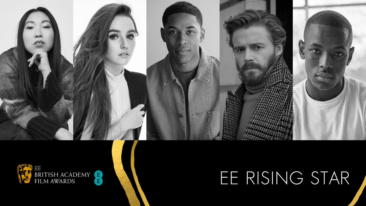 BAFTA's tweet image. And finally, a reminder of the @EE Rising Star Award nominations:

💫 Awkwafina
💫 Kaitlyn Dever 
💫 Kelvin Harrison Jr 
💫 Jack Lowden 
💫 Micheal Ward

Vote for your winner now! bafta.org/film/news/ee-r… 

#EEBAFTAs #EERisingStar