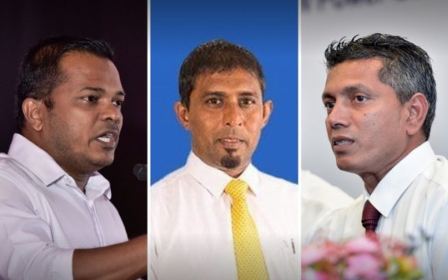 dhevvadhoo's tweet photo. Addu City mayor ge godi ah MDP primary ga Vaadha Kuraa 3 beyfulhun.
#Nizar
#Adhuham
#Soabe
Best of luck. https://t.co/X7pTSinWaW