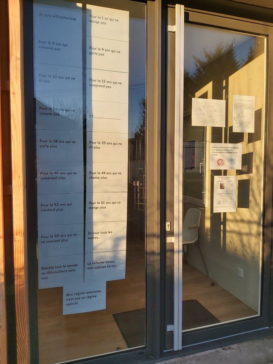 mlaurebb's tweet photo. #LaissezNousSoignerSansSaigner #jesuisorthophonisteetjeneveuxpasdisparaitre #défendonsnosregimesautonomes 
Informons les patients que cette réforme sera catastrophique pour leurs soins! 
@AnneDehetre @orthophonistes https://t.co/Nd87ZgLwaJ