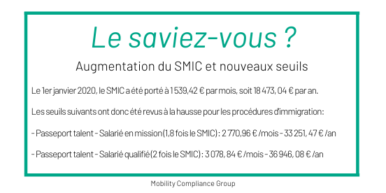 Mobility_Comp's tweet photo. Nos experts vous informent et restent à votre disposition pour toute question : hello[a]https://t.co/quqy1LWt1D

#augmentationdusmic #passeporttalent  #immigration #smic https://t.co/AInHLAR4vC