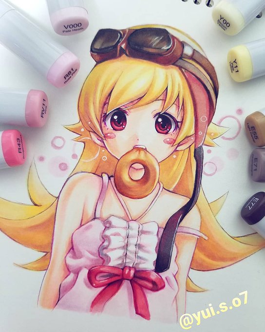 炭治郎 19年自分が選ぶ今年の4枚 ヴァイオレットちゃん2枚 W 1枚 Yuiのイラスト